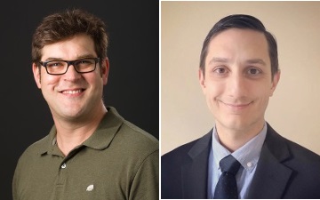 Image of Christian Schlieker and Anthony Rampello of the Schlieker Lab