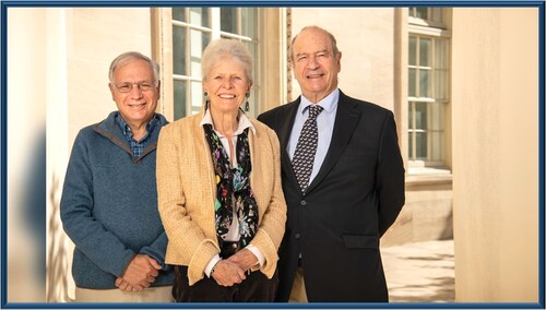 Daniel DiMaio, PhD, Joan Steitz, PhD, and I. George Miller, Jr., MD,