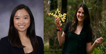 Image of Kimberly Wei and Anna-Sophia Boguraev recipients of the 2020 Paul Sigler Prize