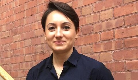 Image of Yevheniia Ischenko of the Koleske Lab, December 20, 2019